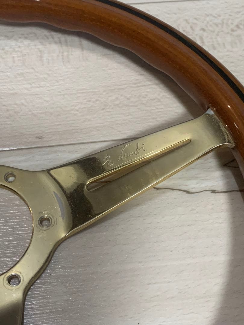 ナルディウッド　ゴールドスポーク　36パイ