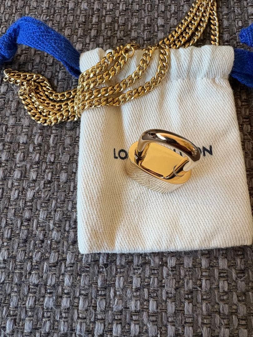 新品ルイヴィトン パドロック カデナ ネックレス チェーン付き 南京錠（307）