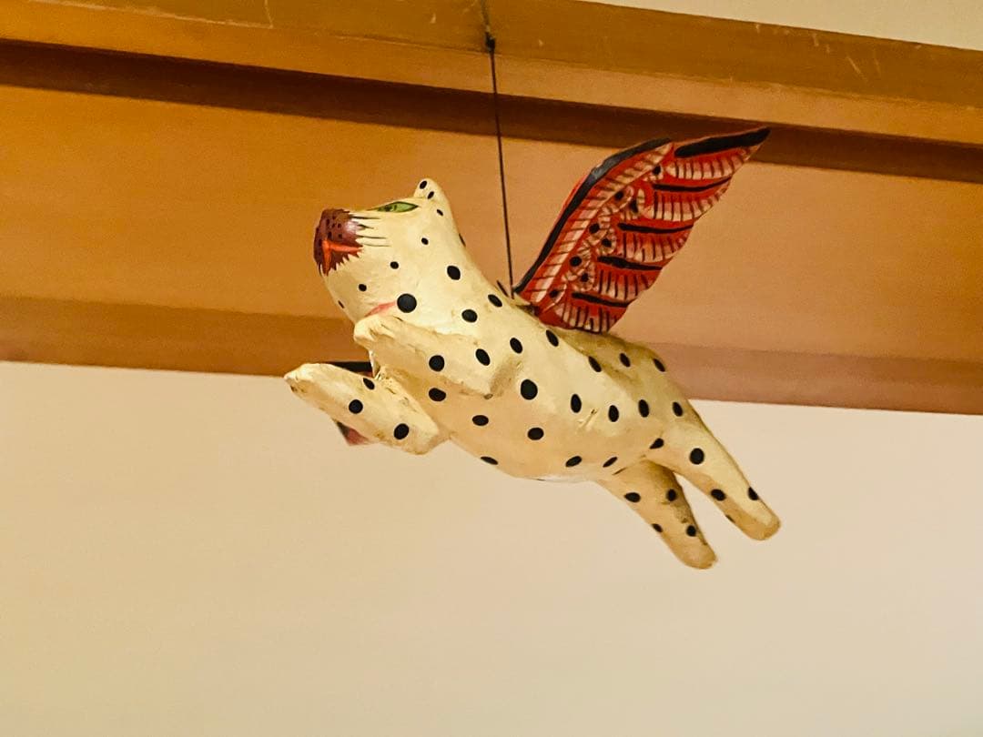 オアハカ　ウッドカービング　動物