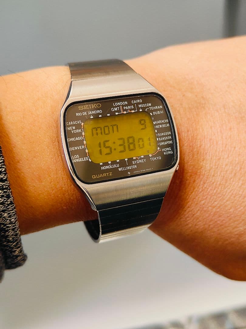 レア VINTAGE 1977's SEIKO M158-5000 デジタル時計