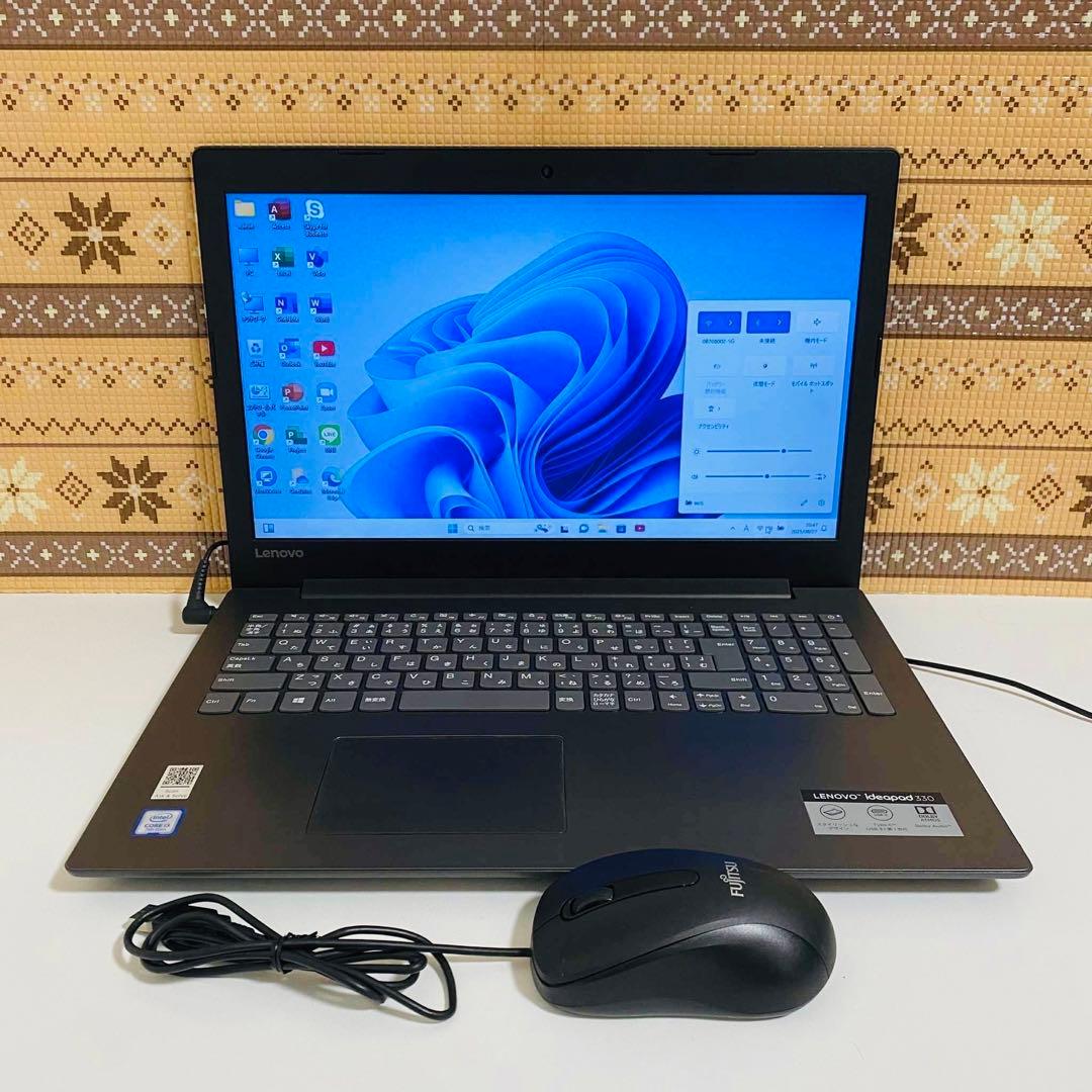 Y764 LENOVOノートパソコンSSD第7世代Windows11オフィス付き