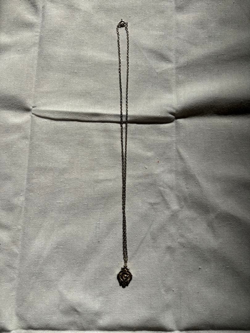 希少　jean paul gaultier ロゴネックレス　シルバー925