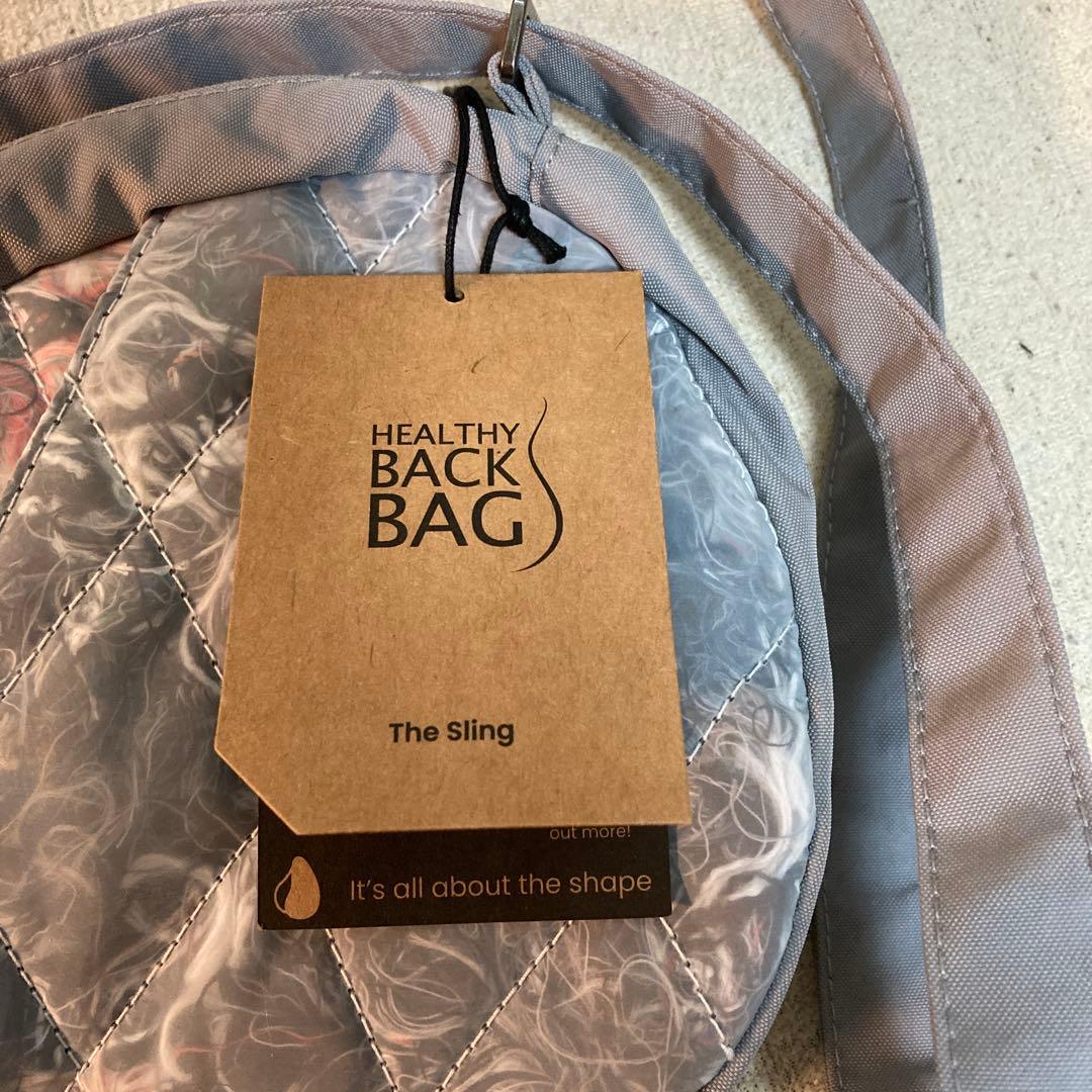 「新品未使用」HEALTHY BACK BAG sling 容量:3.5L