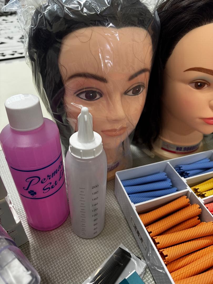 美容師練習用　ワインディング　オールウェーブ