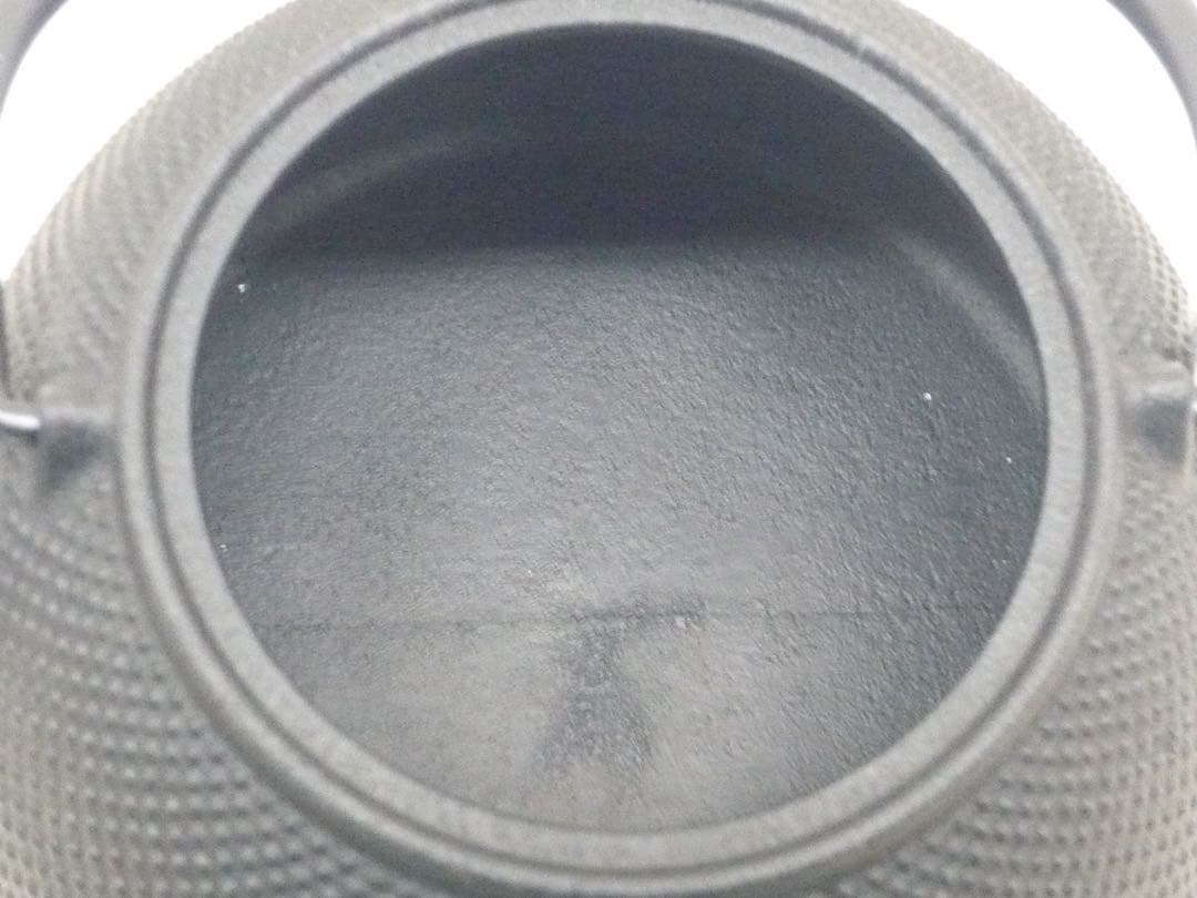 『鉄瓶兼用急須 5型新アラレ』満水650ml ガス・IH対応 南部鉄器 日本製