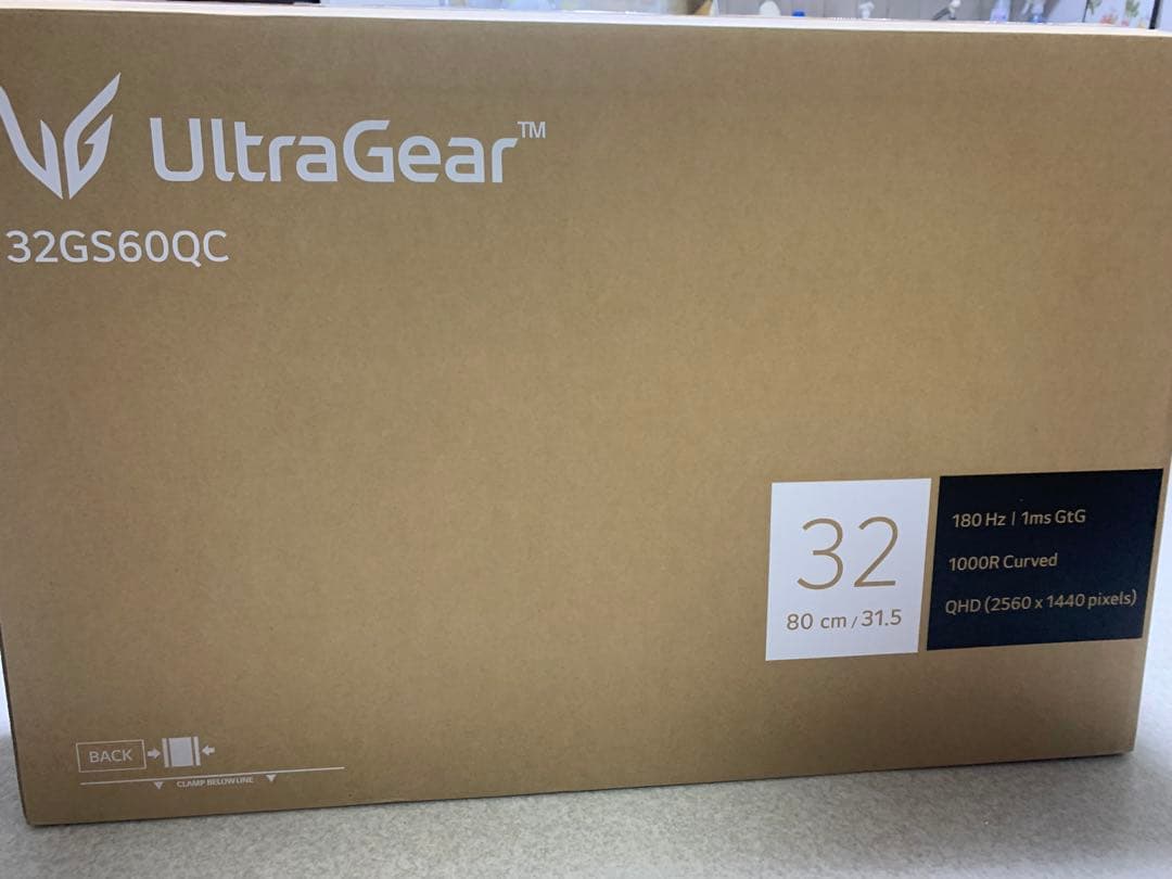 UltraGear 32GS60QC 32インチモニター