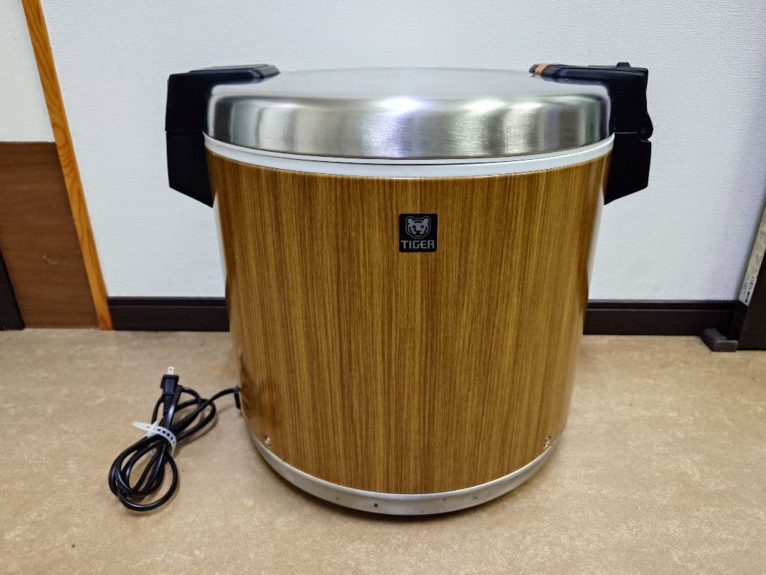 TIGER 電子ジャー JHC-9000 保温専用 木目 保温米飯容量9L