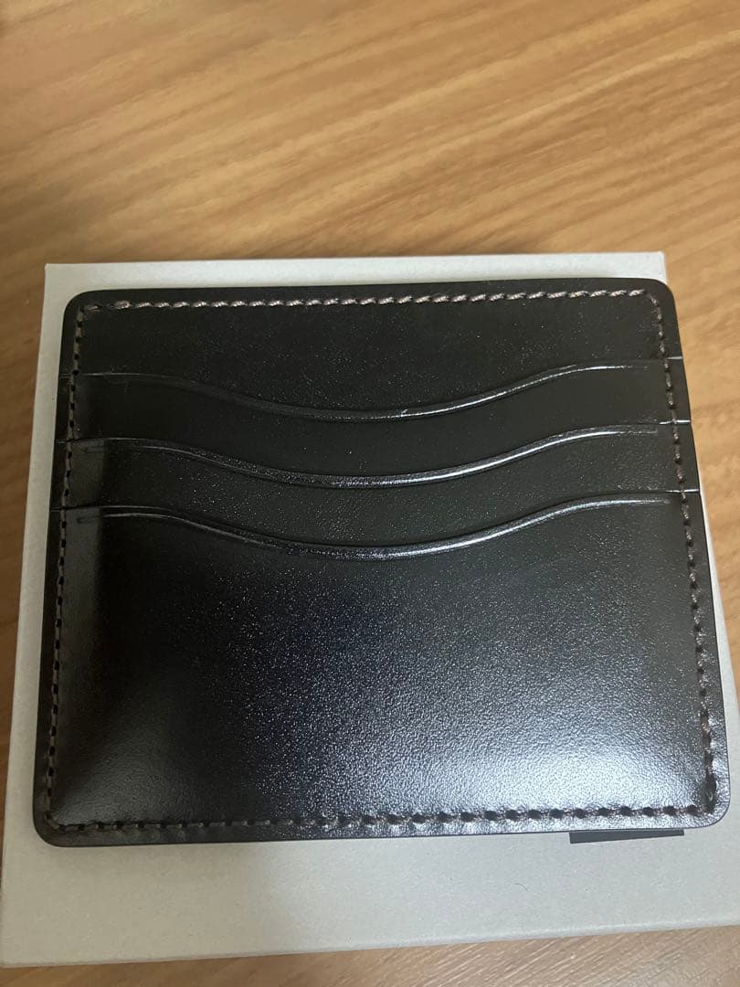 WILDSWANS ジップミニウォレット　サドルプルアップ