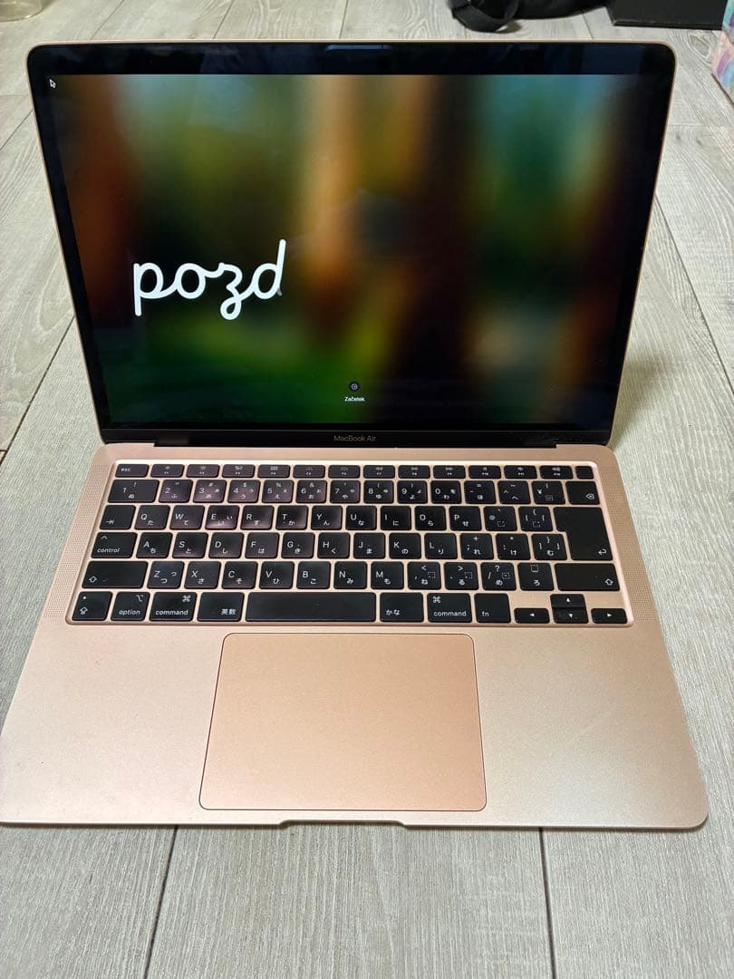 MacBookair A2179 ローズゴールド 8/256GB キーボード不良