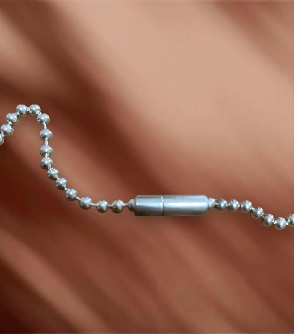 GUCCI グッチ ドッグタグ ネックレス シルバー 刻印 925 箱保存袋付き