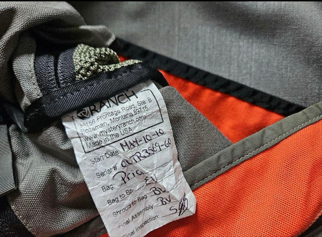 『希少』US MYSTERY RANCH メッセンジャーバッグ　インベーダー