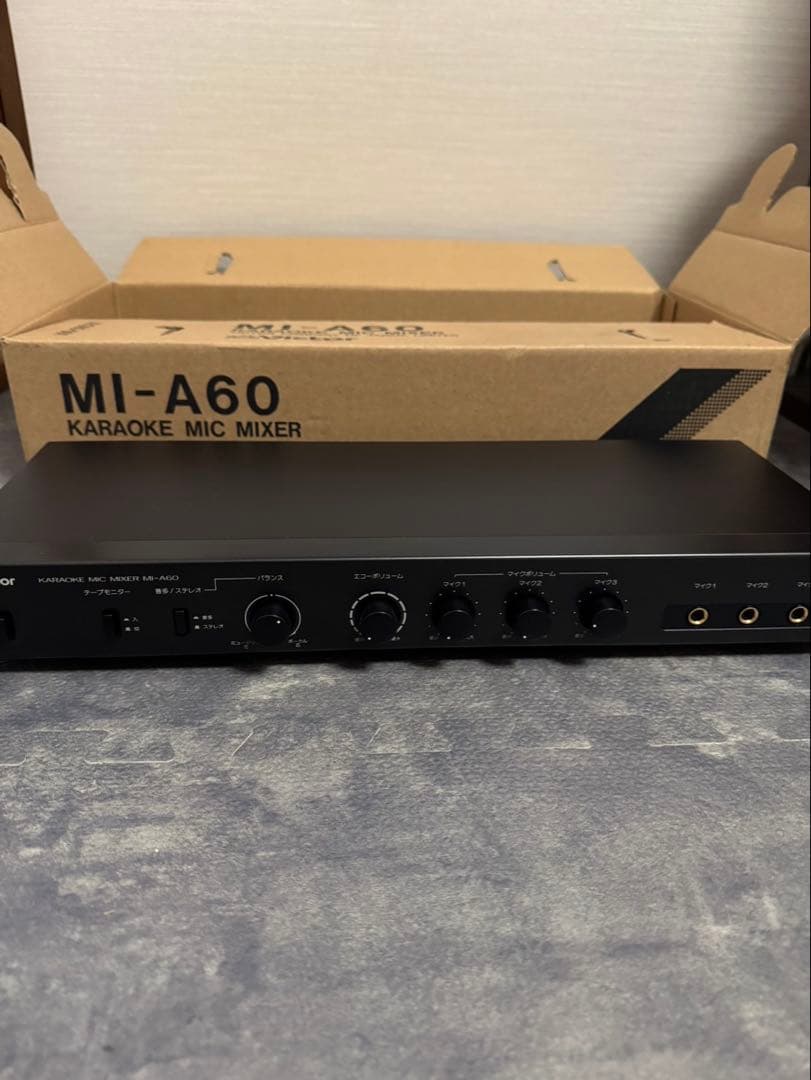 VICTOR MI-A60 カラオケ用マイクミキサー
