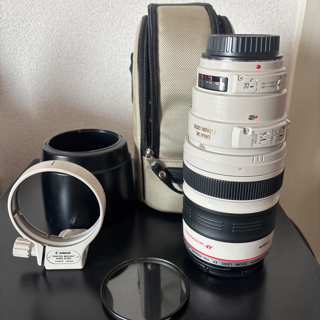 Canon EF 100-400mm f4.5-5.6LIS望遠ズームレンズ