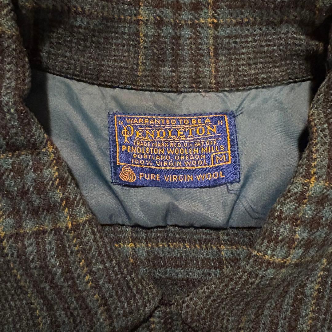 50s 60s pendleton ウールシャツ