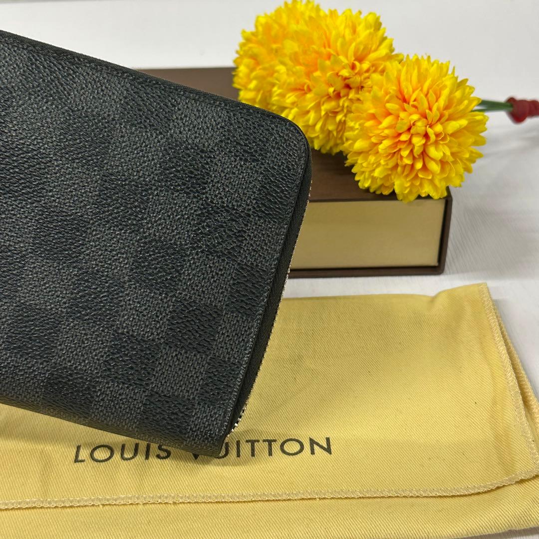 ルイヴィトン　ダミエ　財布　長財布　ジッピーウォレット　オーガナイザー