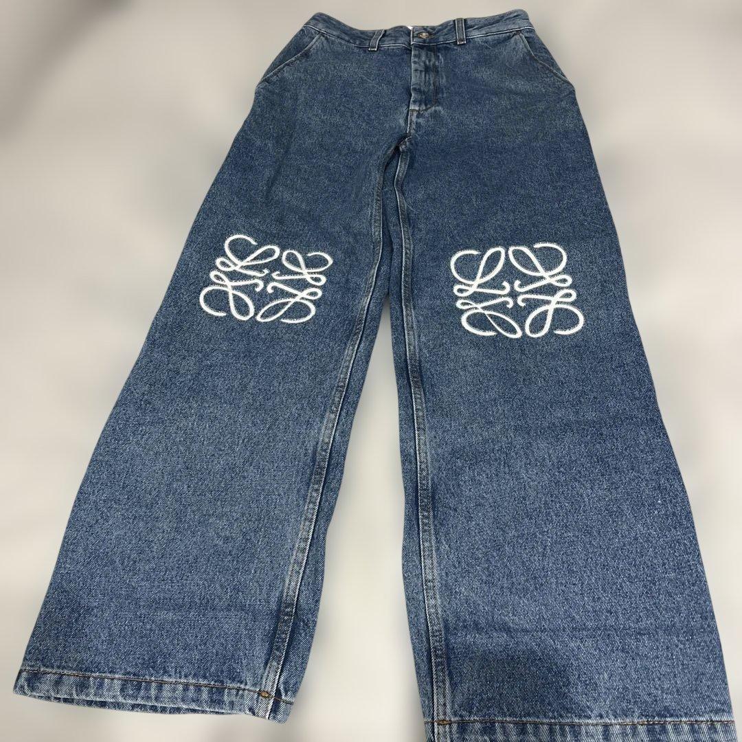 LOEWE アナグラムデニムオーバーサイズバギーデニム