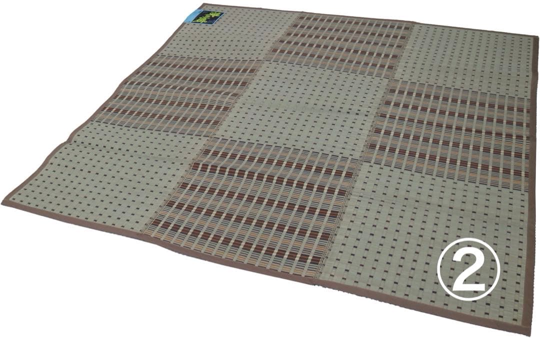 天風　い草ラグ　200x200cm 2枚