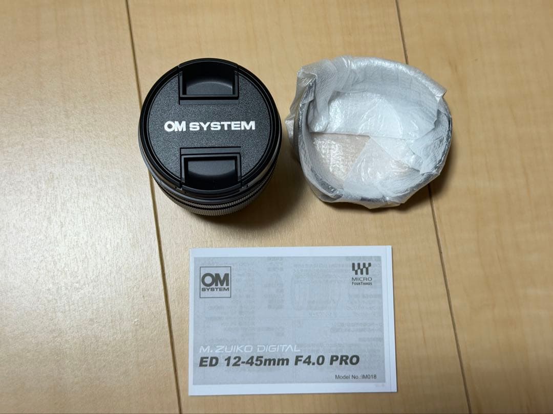 M.ZUIKO DIGITAL ED 12-45mm F4.0 PRO 保証あり