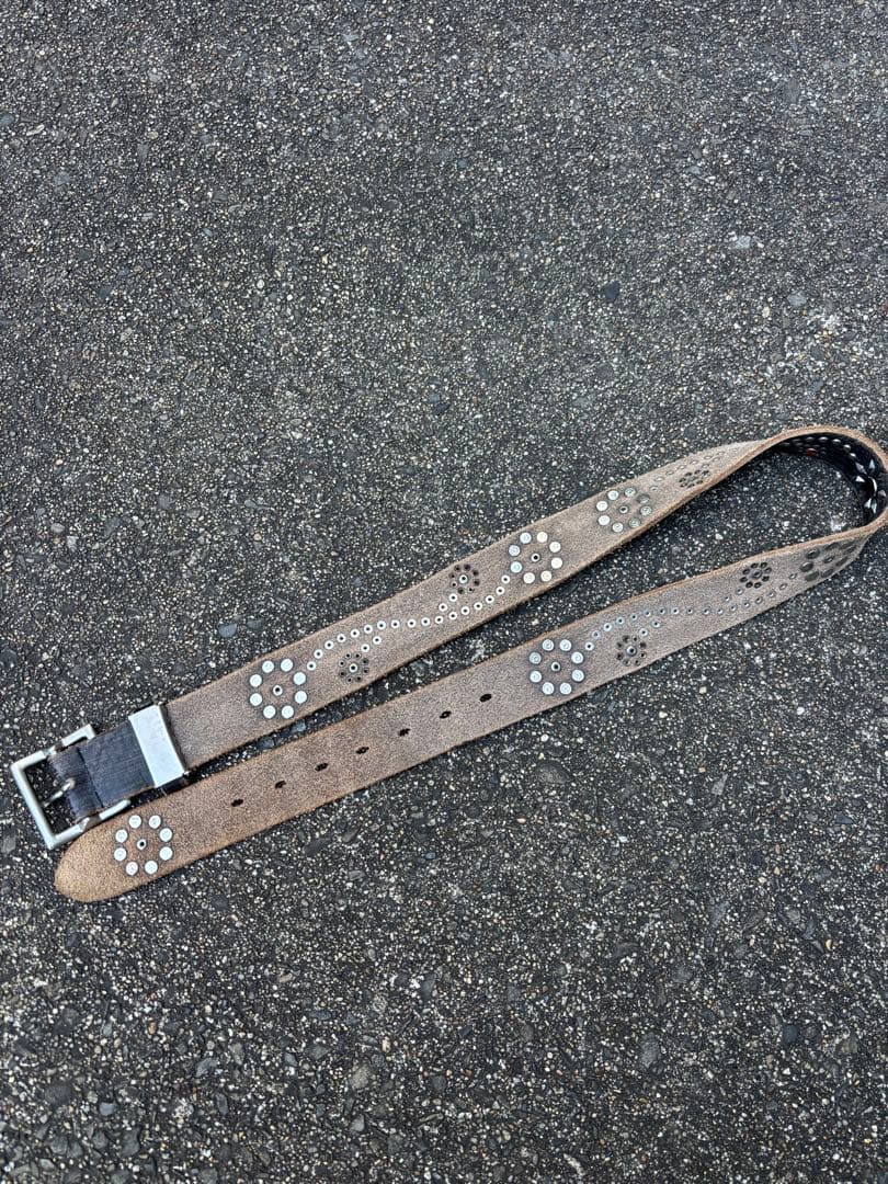 小物 genuine leather archive 00s leather belt