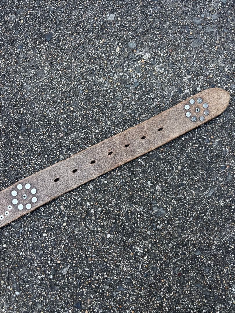 小物 genuine leather archive 00s leather belt