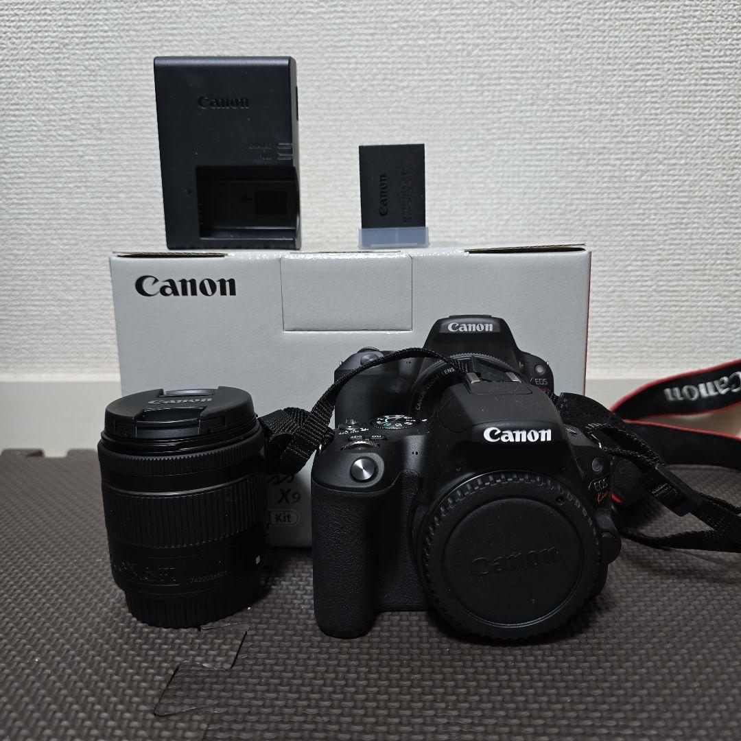 値下げ中Canon EOS Kiss X9 デジタル一眼レフカメラ レンズキット