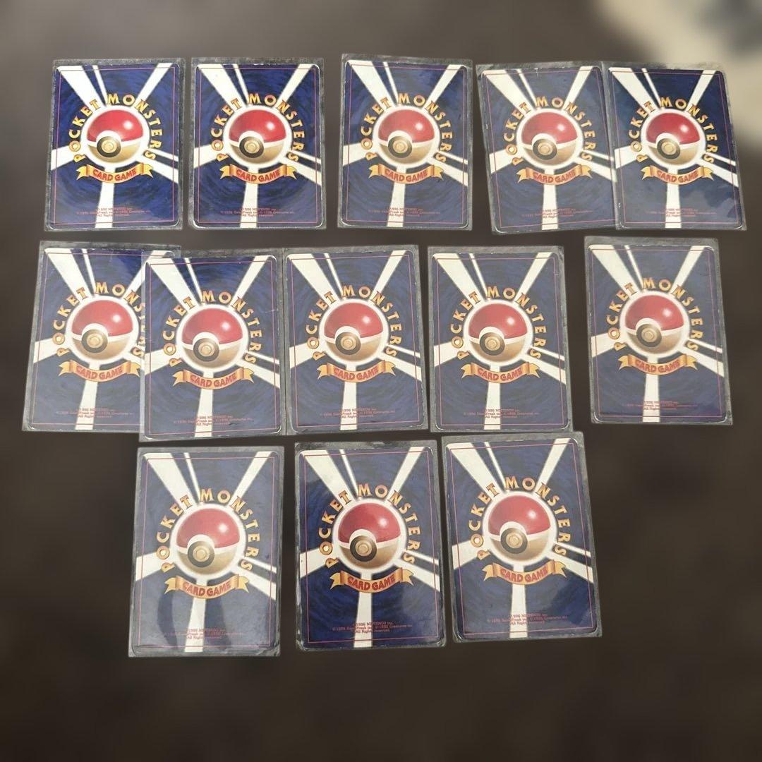 ポケモンカードセット 旧裏キラ　12枚　コモン1枚