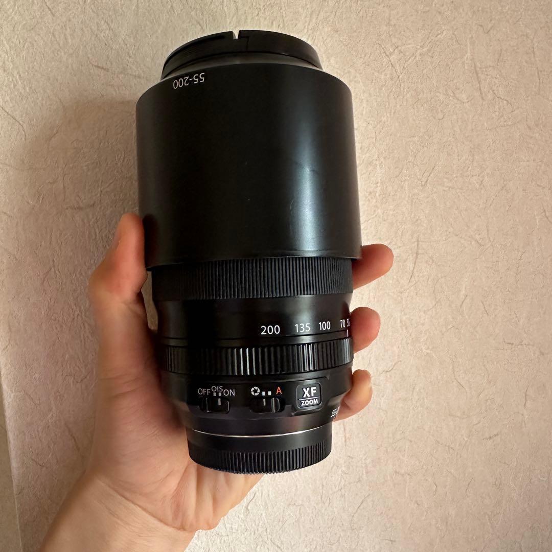 富士フイルム fujifilm XF55-200交換レンズ
