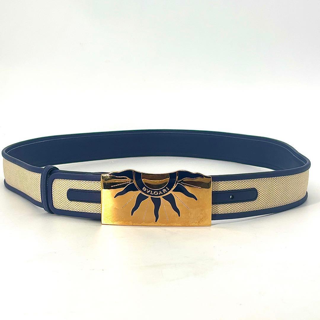 超希少　BVLGARI ブルガリ トンド サン メンズ　ベルト 105/42