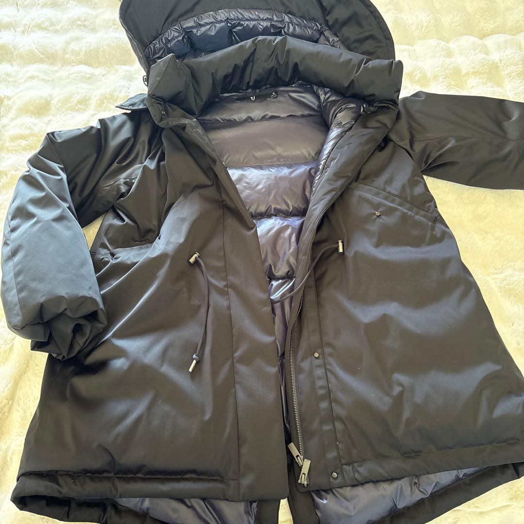 +J UNIQLOブラック ダウンジャケット Mサイズ