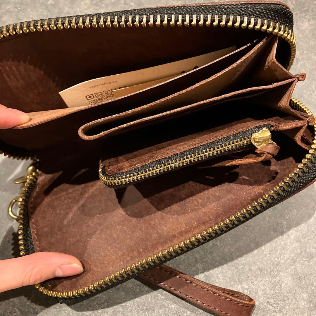 【新品未使用】Ryu 長財布 choco