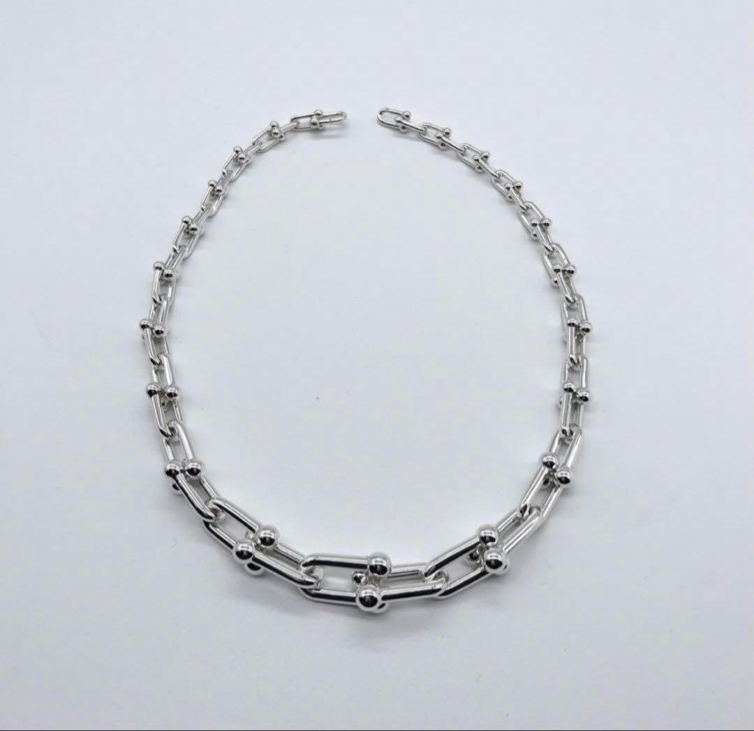 Tiffany & Co. ハードウェア　グラジュエイテッド　リンク　ネックレス