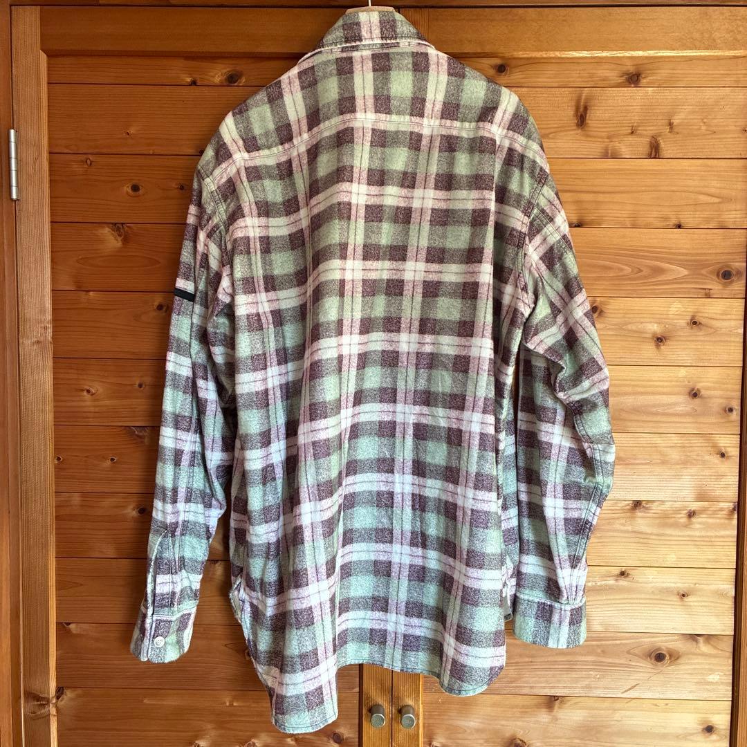 N.HOOLYWOOD × BIG MAC フランネルチェックシャツ Mサイズ