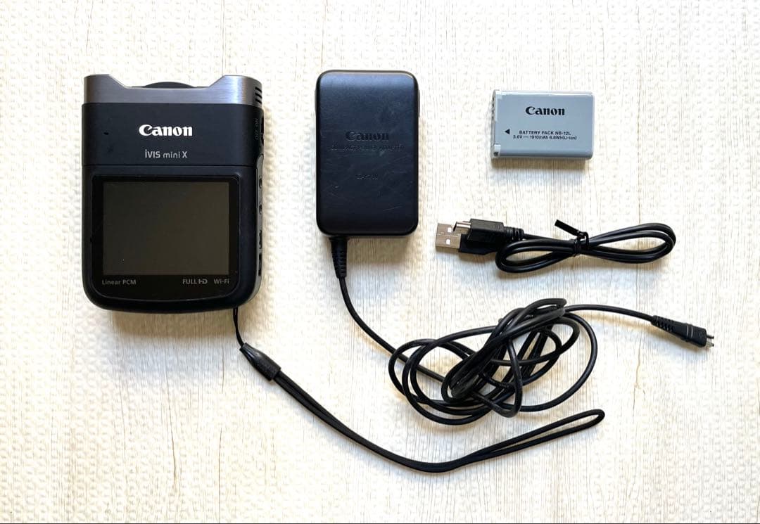 【中古・希少・美品】Canon iVIS mini X