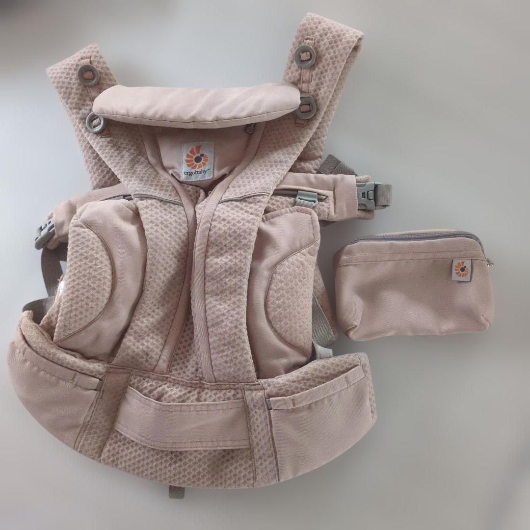 美品　ergobaby OMNI Breeze オムニブリーズ　抱っこ紐 ピンク