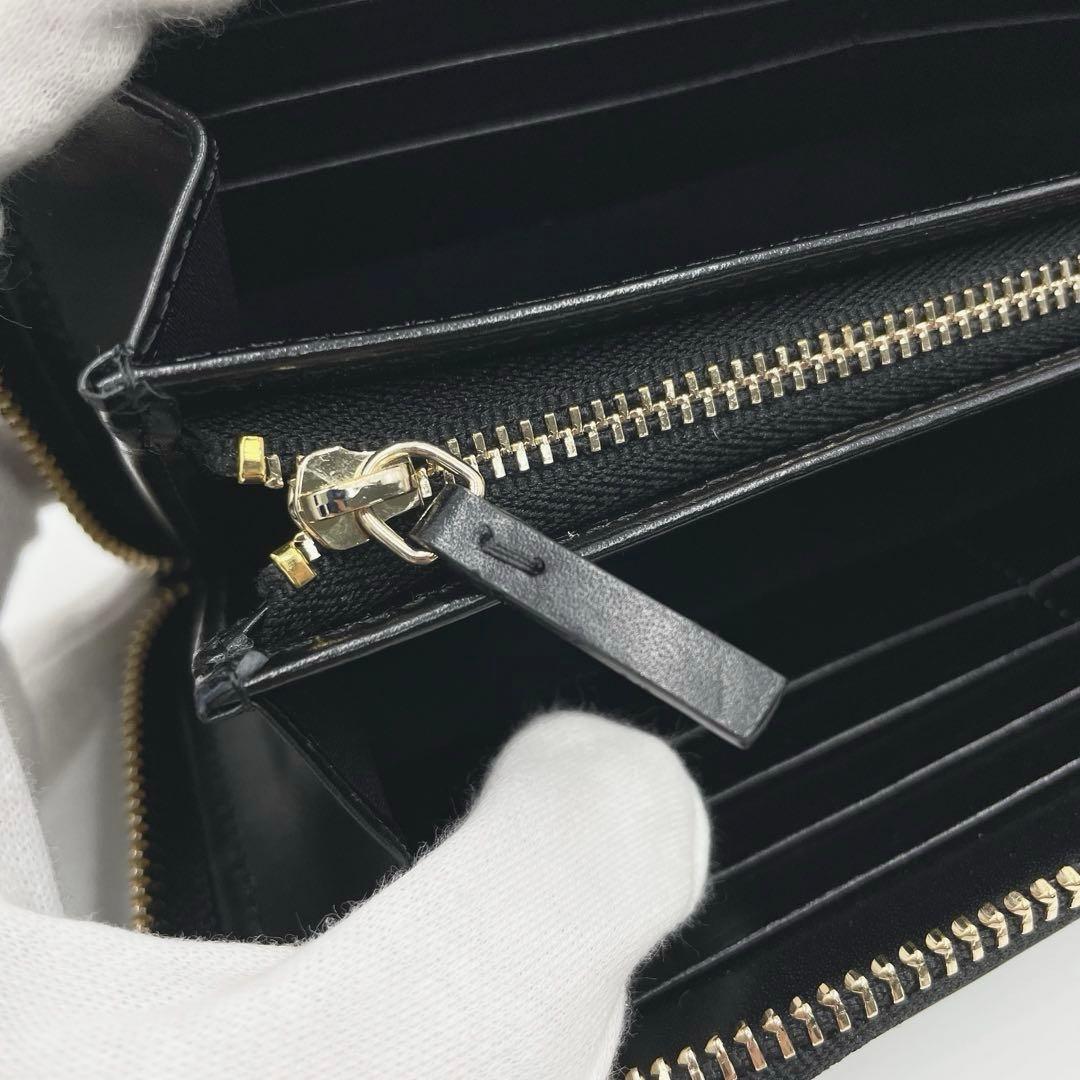 【未使用・保管品】Paul Smith ラウンドファスナー 長財布 焦茶