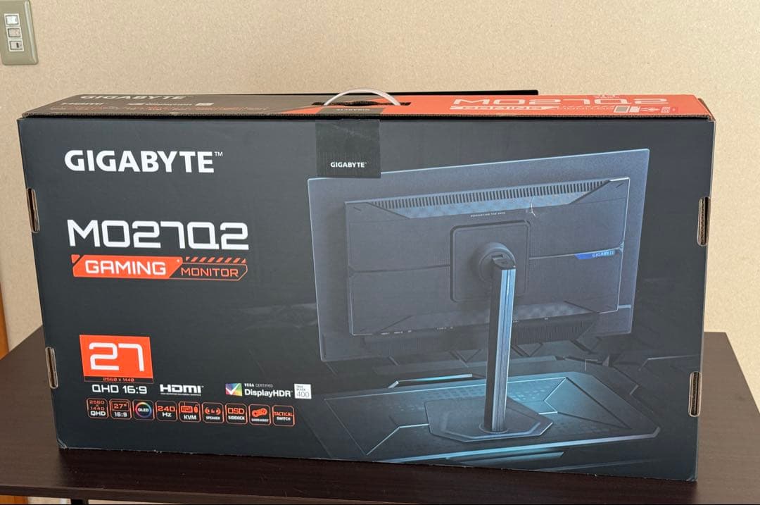 GIGABYTE MO27Q2 ゲーミングモニター