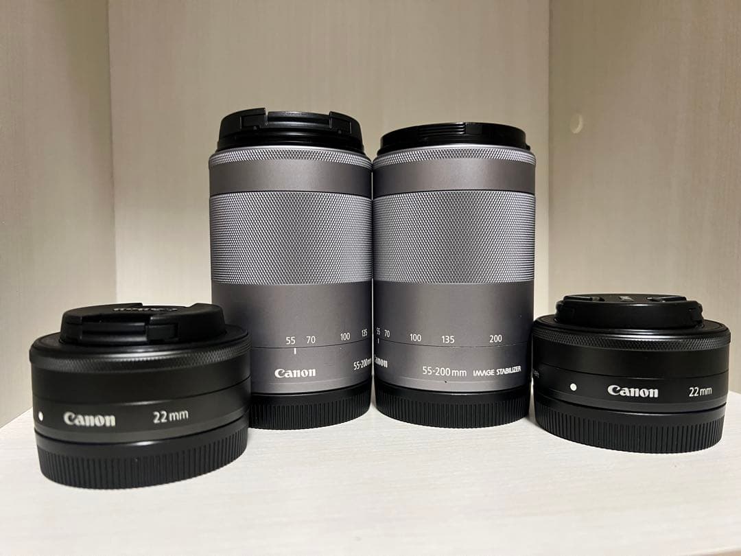 Canon efm レンズ4本セット