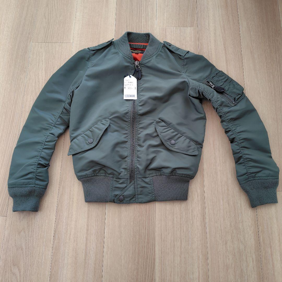 ミリタリージャケット Sサイズ カーキ　タグ付　新品　AVIREX　L-2B