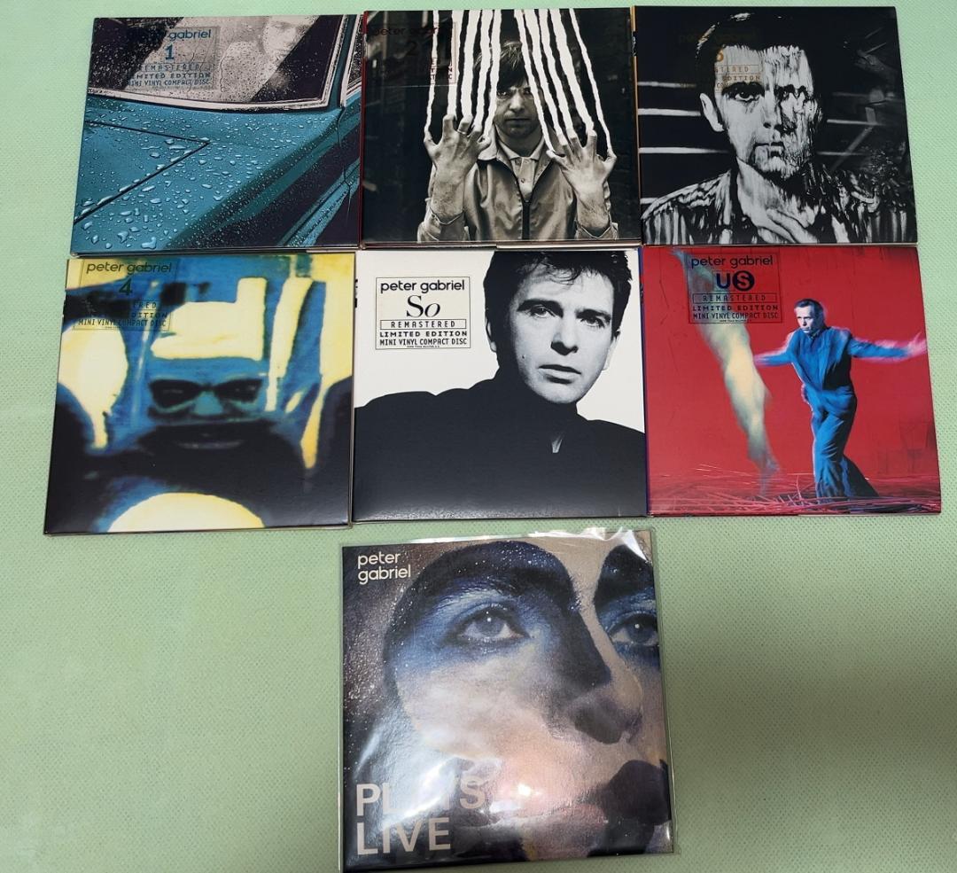 最終 ピーターガブリエル 紙ジャケ ７作品セット petergabriel CD