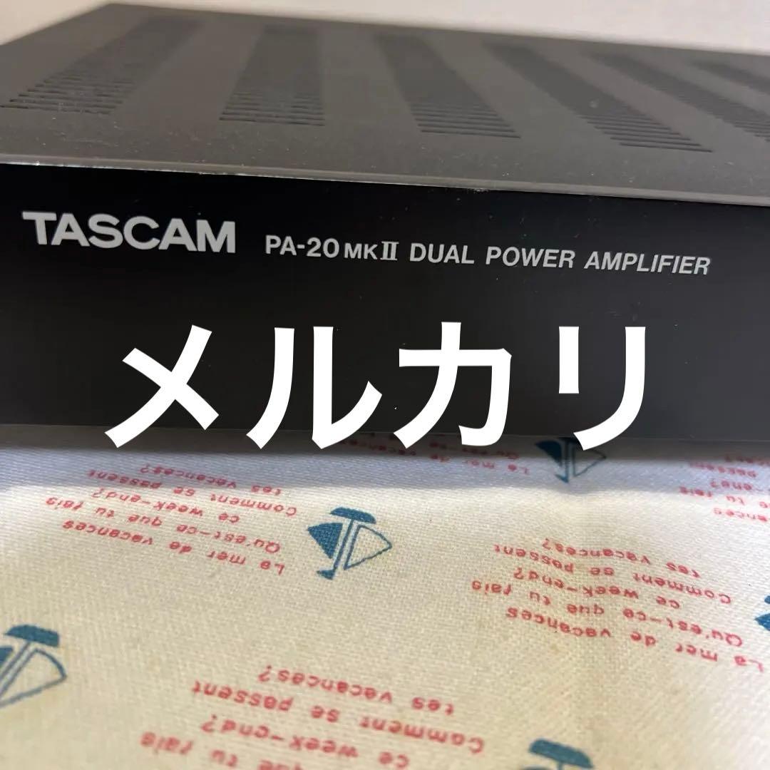 TASCAM PA-20MKⅡ パワーアンプ　動作品　保証有