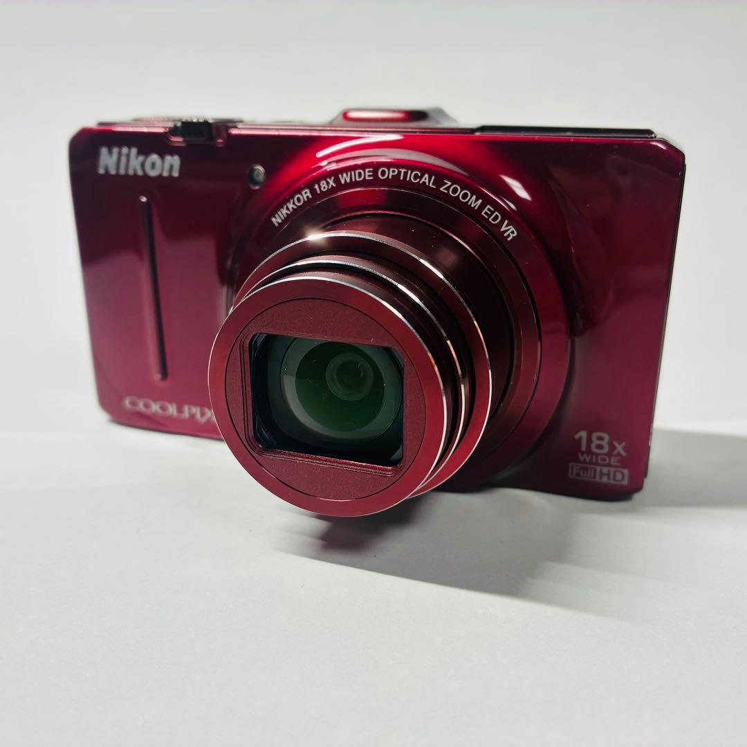 【稼働】Nikon COOLPIX S9700 赤