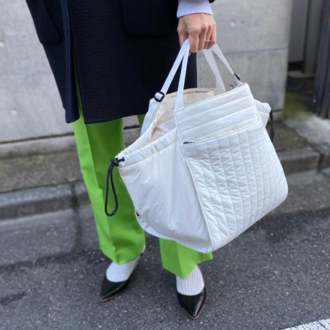 【SOLPRESA】キルティングトートバッグ M