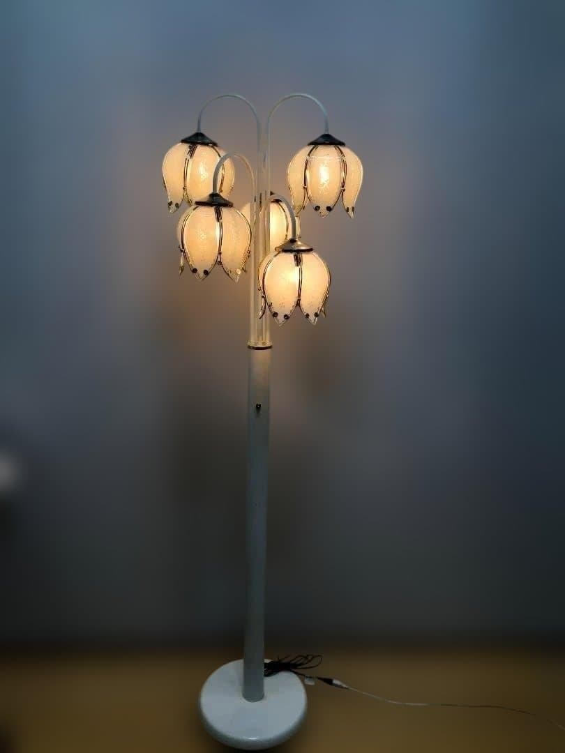 送料無料 フロアスタンドライト 5灯 昭和レトロ ヨーロピアン 251229