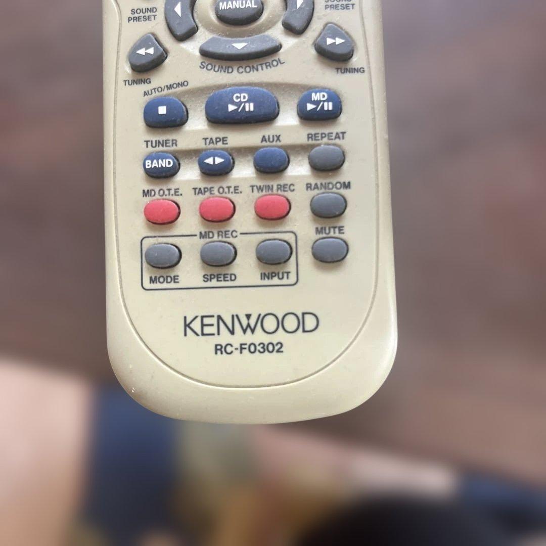 KENWOOD CD・MD・カセットデッキ RXD-SL3MD