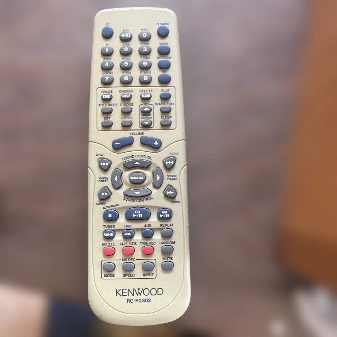 KENWOOD CD・MD・カセットデッキ RXD-SL3MD