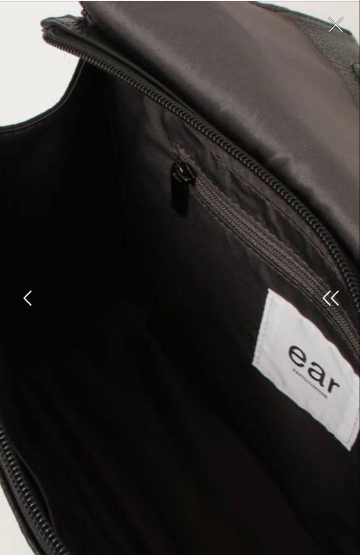 ear PAPILLONNERワイドテープショルダーバッグ/ボディバッグ