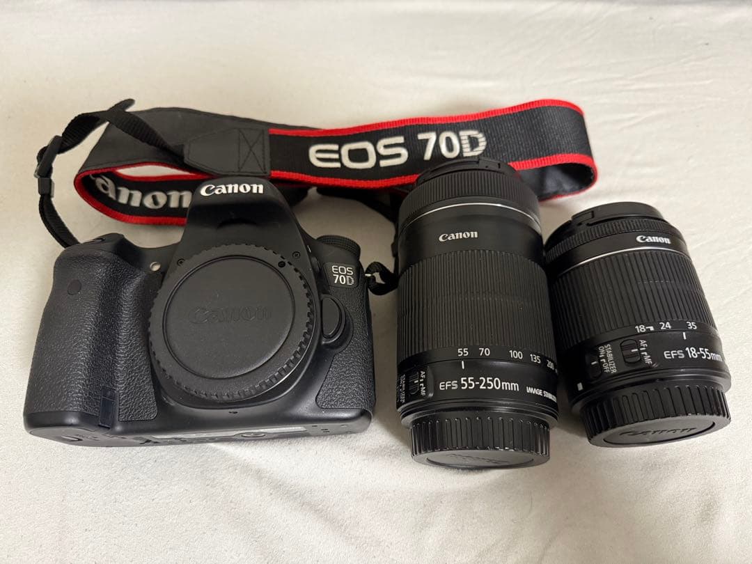星野　Canon EOS 70D ダブルズームキット