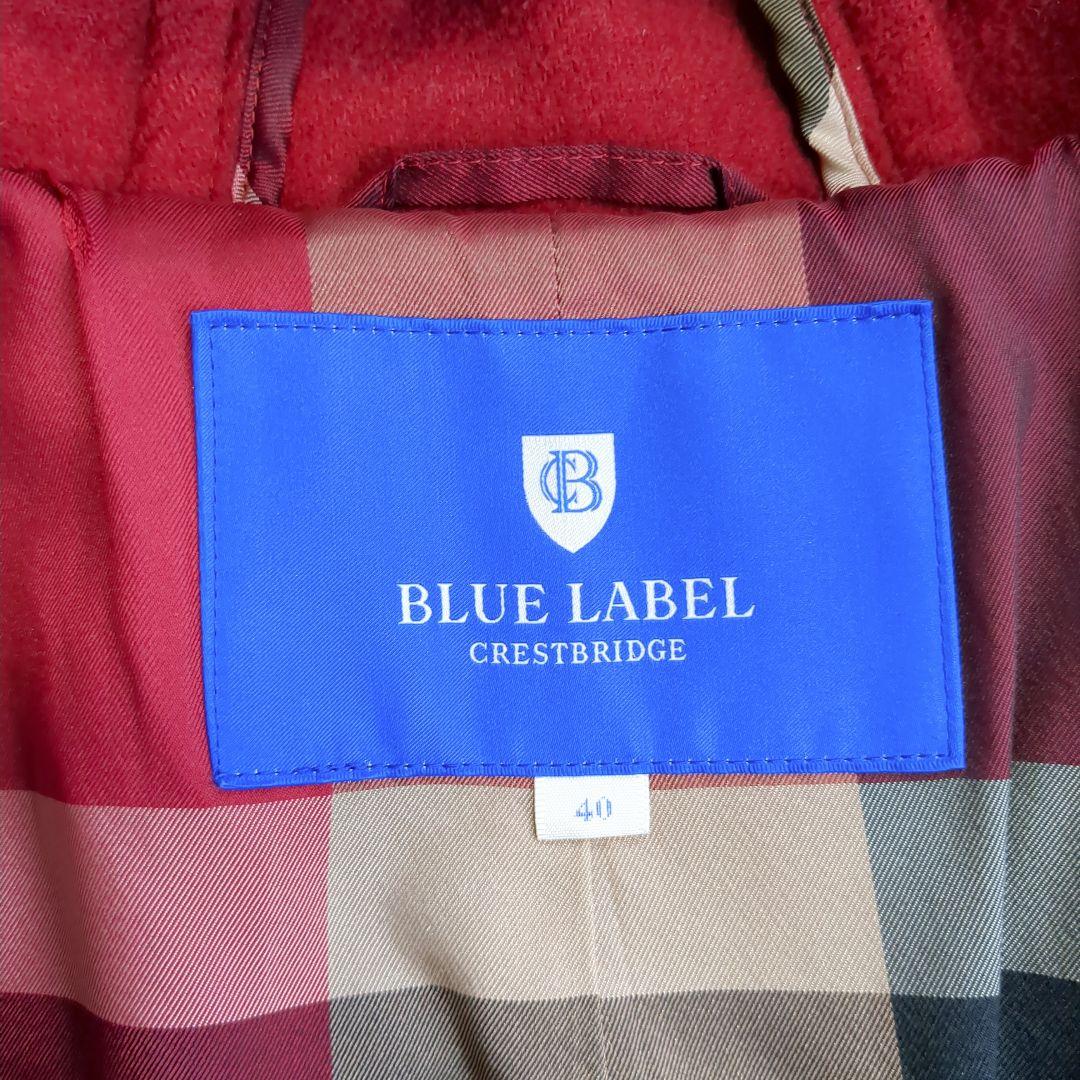 BLUELABEL CRESTBRIDGE ノバチェック トグル ダッフルコート