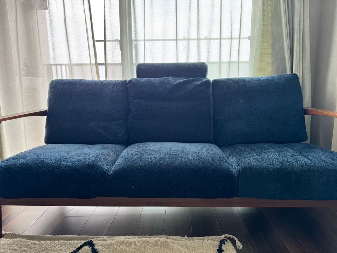 ナガノインテリア　スティーレ3P ヘッドレスト付き