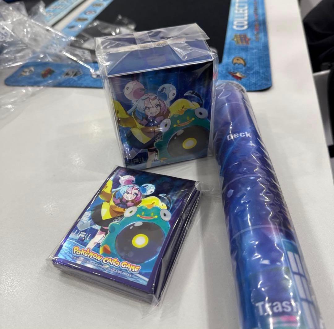 ナンジャモセット　プレイマット　デッキケース　スリーブ　海外限定グッズ